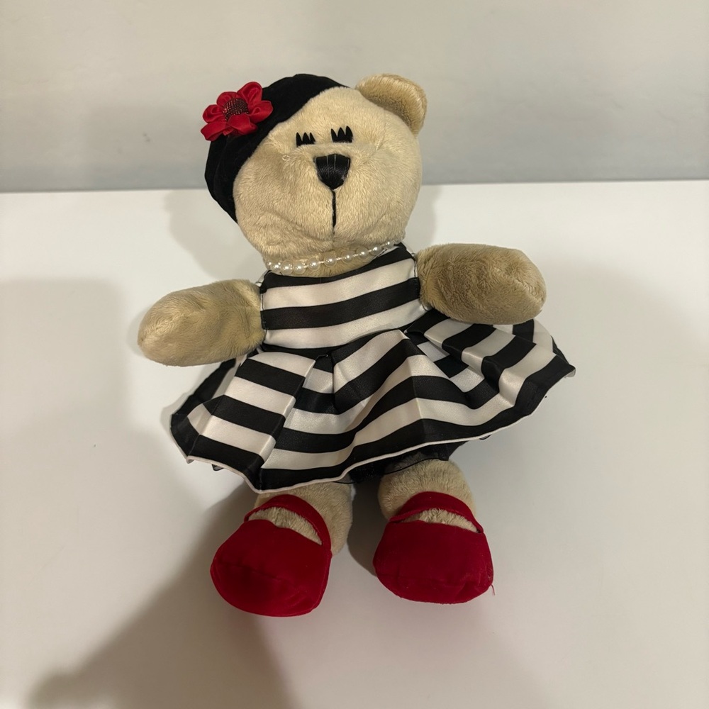 Starbucks Alice + Olivia by Stacy bendet bearista bear stuffed animal 2013 euc